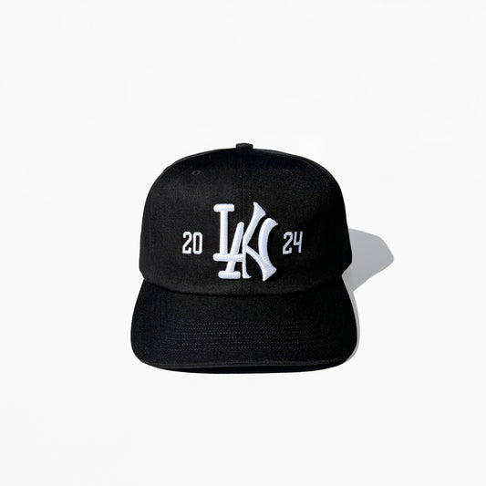 LA VS NY HAT - BLACK